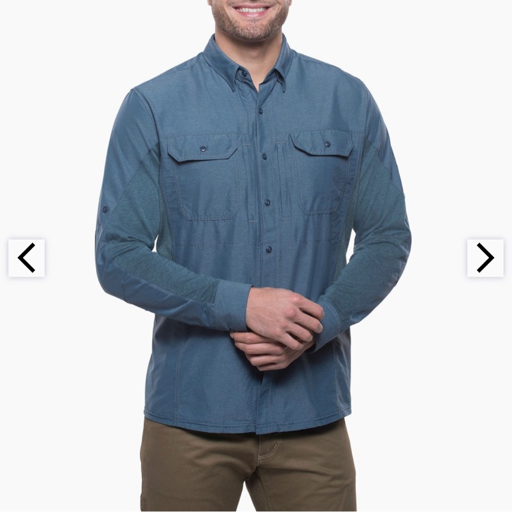 Kuhl Airspeed Shirt Pirate Blue